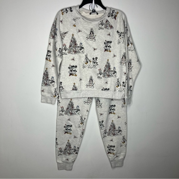 Disney x American Eagle lounge set Christmas Mickey Mouse Donald Duck size small - Picture 4 of 11